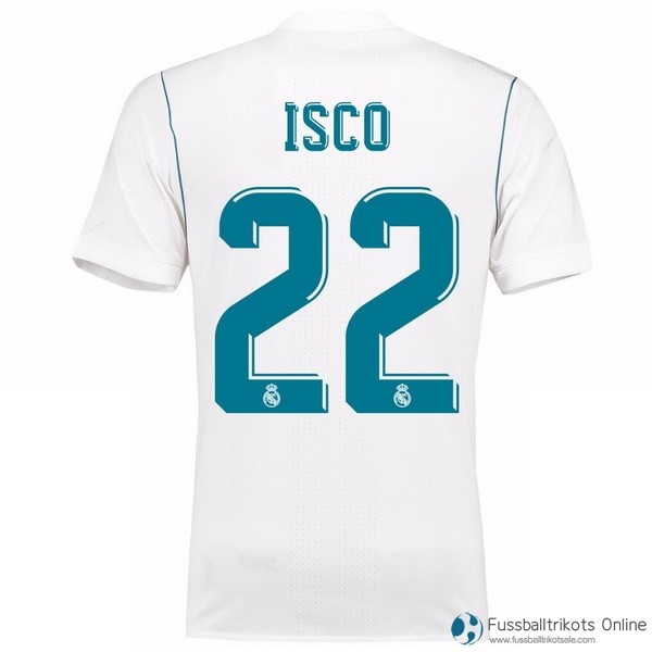 Real Madrid Trikot Heim Isco 2017-18 Fussballtrikots Günstig